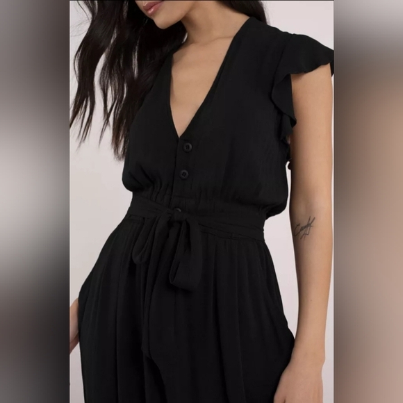 Free People Black Jumpsuit - Picture 2 of 10